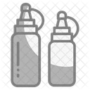 Ketchup Sauce Bottle Icon