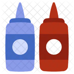 Ketchup Bottles  Icon