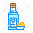 Rabano Picante Condimento Ketchup Icono