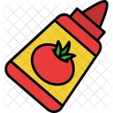 Ketchup De Tomate Molho Garrafa Icon