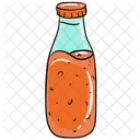 Ketchupflasche Chilisauce Essenssauce Symbol