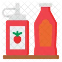 Ketchup Flasche Sosse Symbol