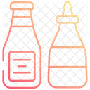Ketchup-Flasche  Symbol