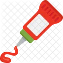 Ketchupflasche Saucenflasche Tomatensauce Symbol