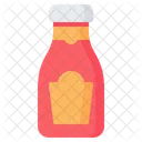 Ketchup Sauce Bottle Icon