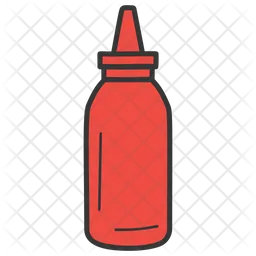 Ketchup-Flasche  Symbol