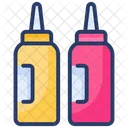 Flasche Ketchup Sosse Symbol