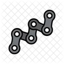 Kette Glied Stahl Symbol