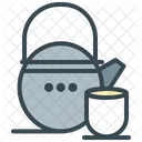 Japanese Tea Kettle Icon