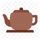 Kettle Tea Clay Icon
