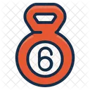 Kettle Bell Gym Icon