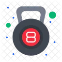 Kettle Bell Gym Weight Ball Icon