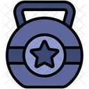 Kettle Bell Fitness Training Icon