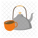 Kettle with coffee  Icon