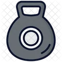 Kettlebell Fitness Exercise Icon