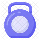 Kettlebell Weight Lifting Powerlifting Tool Icon