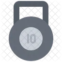 Kettlebell Weight Gym Icon