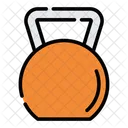 Kettlebell Weight Exercise Icon