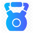 Kettlebell Weightlifting Exercise Icon