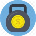 Kettlebell Currency Dollar Icon