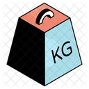 Kettlebell Gym Tool Gym Equipment Icon