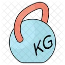 Kettlebell Gym Tool Gym Equipment Icon