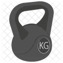 Kettlebell Strength Training Fitness Tool Icon