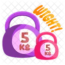 Kettlebell  Ícone