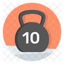 Kettlebell Dumbbell Kg Icon
