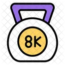 Kettlebell Gym Tool Gym Equipment Icon