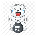 Kettlebell Lifting  Icon