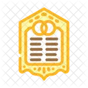 Ketubah Marriage Contract Icon