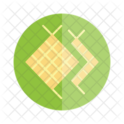 Ketupat Icon Of Rounded Style Available In Svg Png Eps Ai Icon Fonts