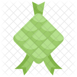 Ketupat Icon Of Flat Style Available In Svg Png Eps Ai Icon Fonts