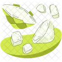 The Ketupat Flew Off The Plate Plate Food Icon