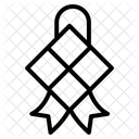 Ketupat Indonesia Islamic Icône