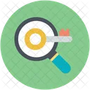 Key Keywords Magnifier Icon