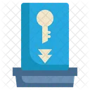 Key Card Lock Icon