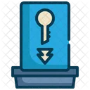 Key Card Lock Icon
