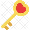 Key Security Heart Icon