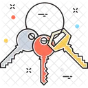 Key Door Security Icon