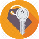 Key Lock Keychain Icon