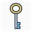 Key Unlock Oval Icon
