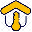 Key House Secure Icon