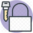 Key Padlock Security Icon
