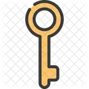 Key Retro Key Door Key Icon
