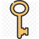 Key Oval Key Door Key Icon