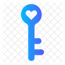 Key Access Heart Icon