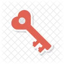 Key Access Romance Icon