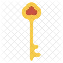 Key Vintage Security Icon